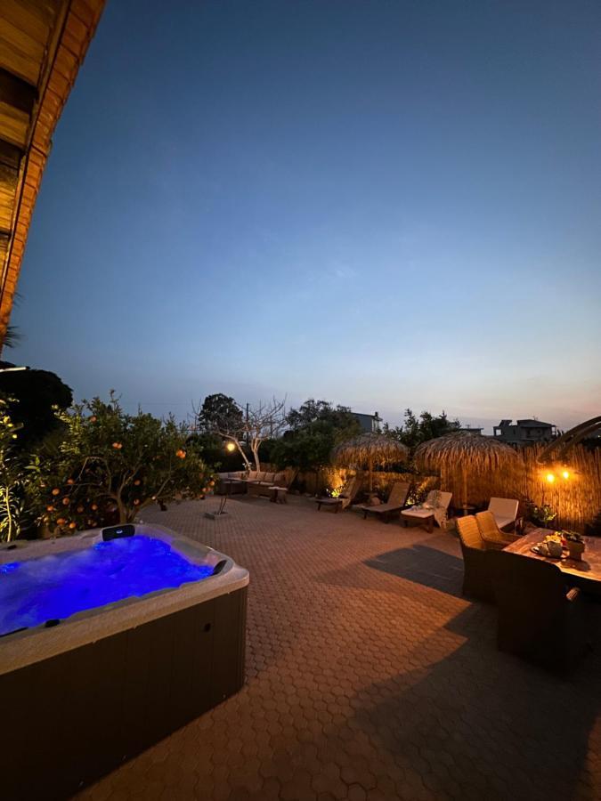 קוקינוס פירגוס Villa Aspasia With Private Jacuzzi - Oasis Resort מראה חיצוני תמונה
